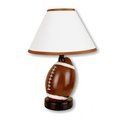 Yhior 13.5 in. Ceramic Football Table Lamp YH2629401
